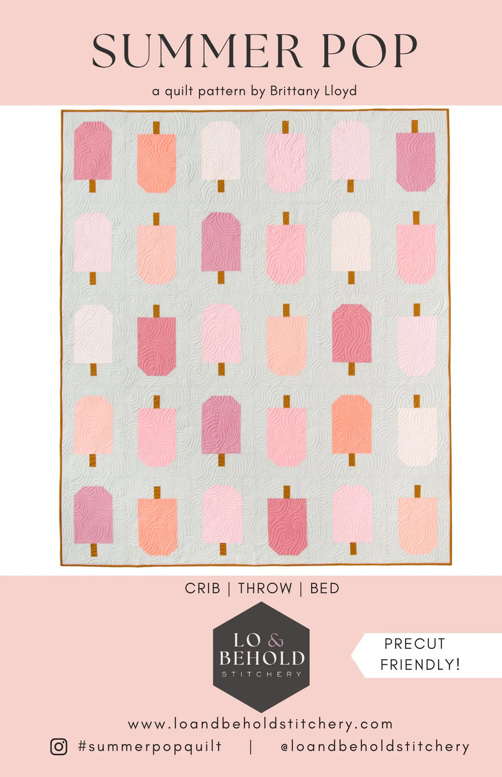 Summer Pop Paper Quilt Pattern