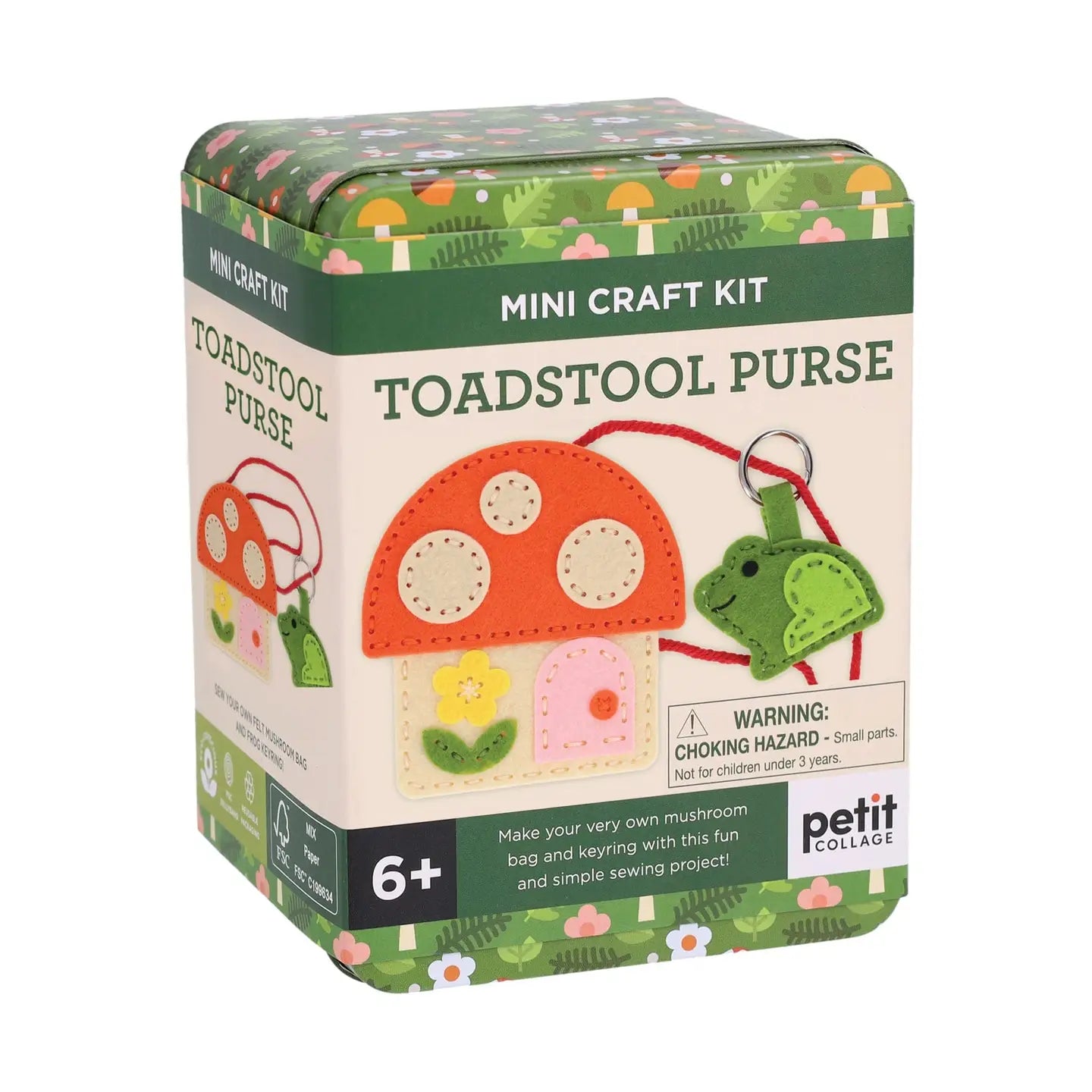 Mini Craft Kit: Toadstool Purse
