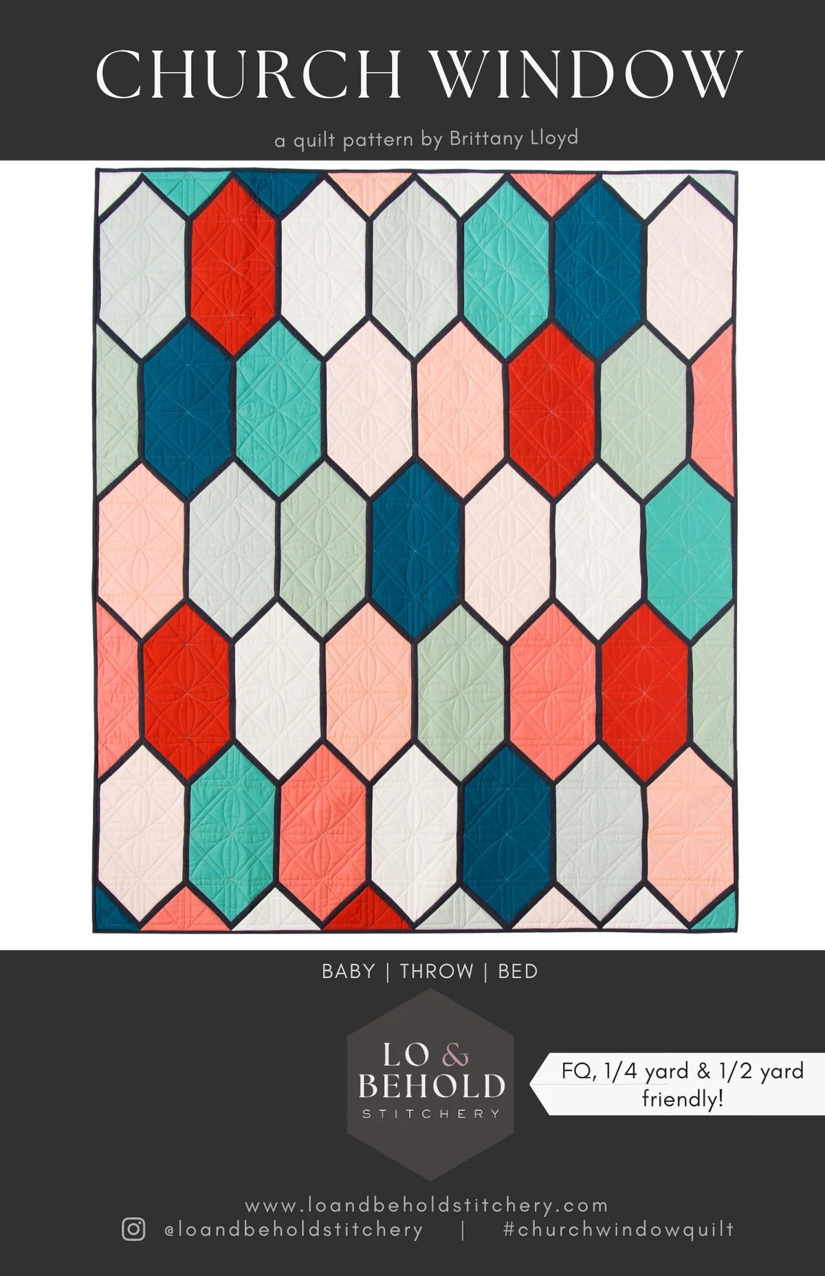 Church Window by Lo & Behold Stitchery