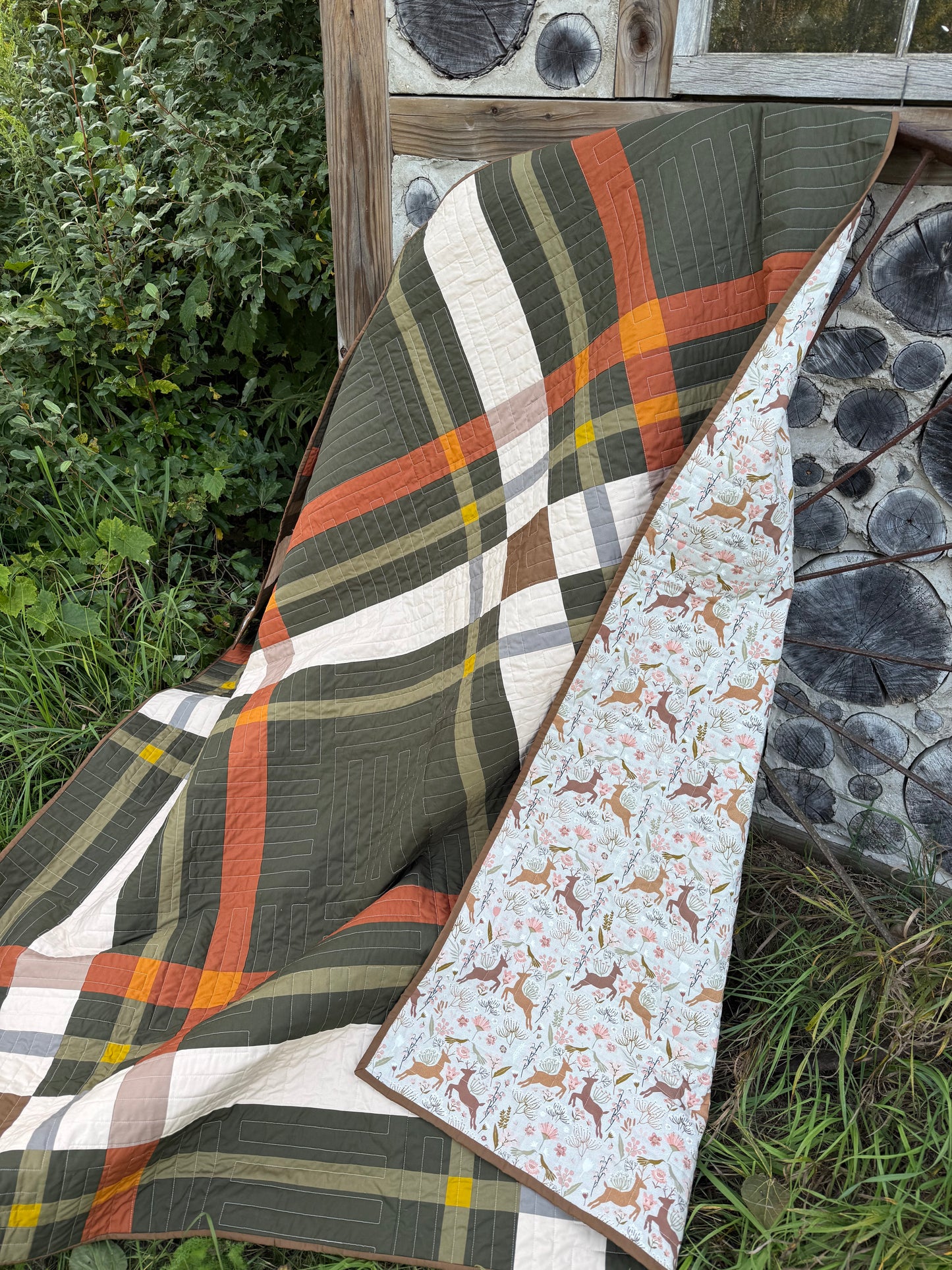 Upscale Plaid Quilt Kit Curated by The Midlife Quilter