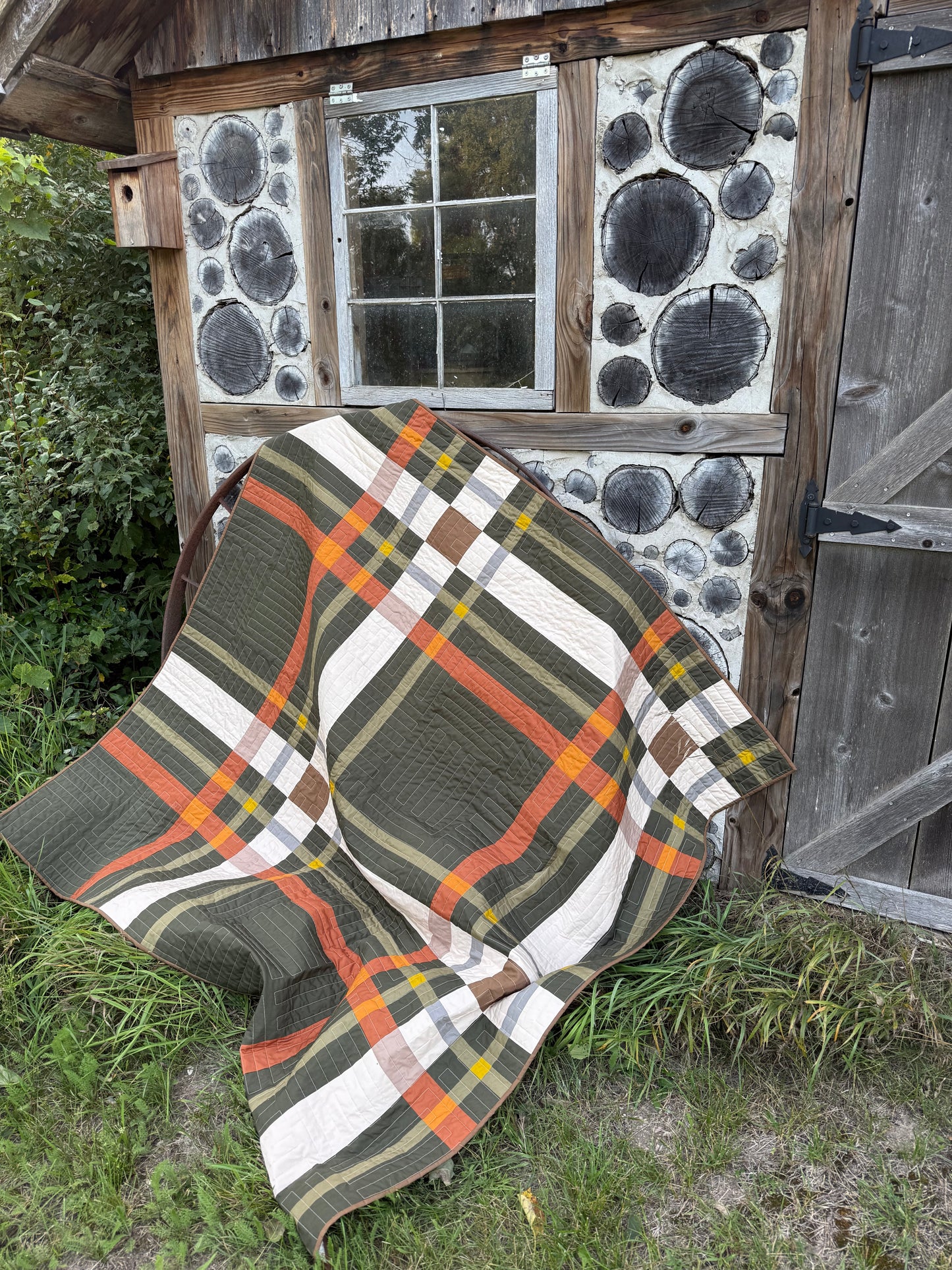 Upscale Plaid Quilt Kit Curated by The Midlife Quilter