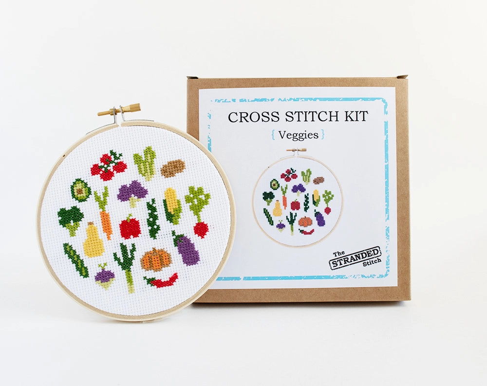 Veggies Cross Stitch Kit