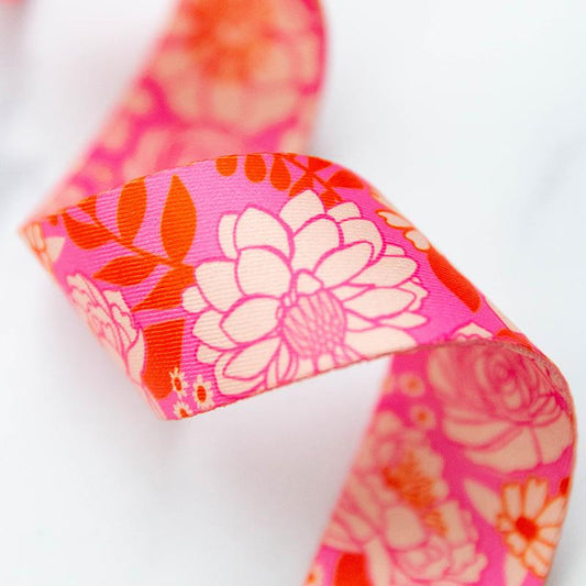 Vintage Floral by Melody Miller 1.5" Webbing