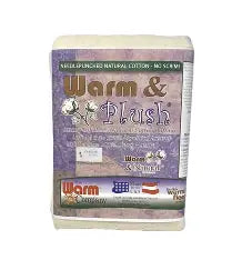 Warm and Plush Cotton Batting, Baby Size