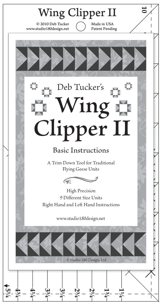 Wing Clipper II Flying Geese Ruler