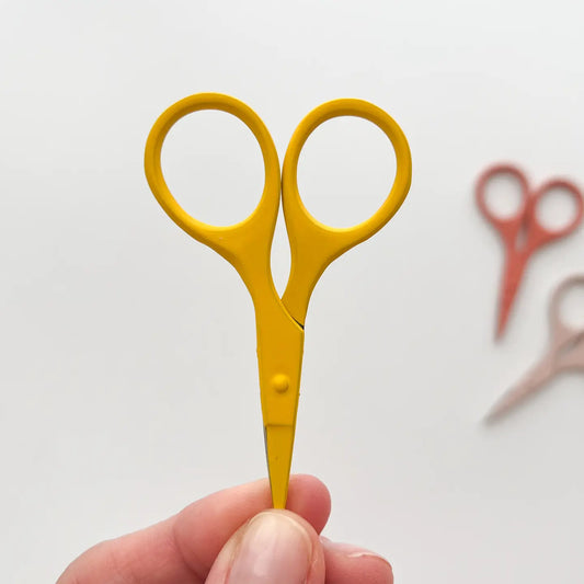 Embroidery Scissors, Yellow